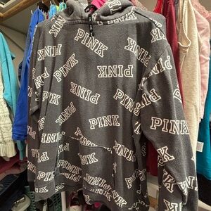 Victoria's Secret Gray Hoodie Jacket